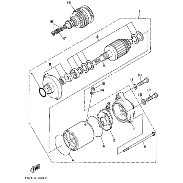 STARTING MOTOR