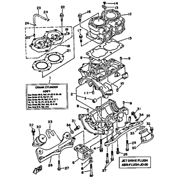 CYLINDER CRANKCASE