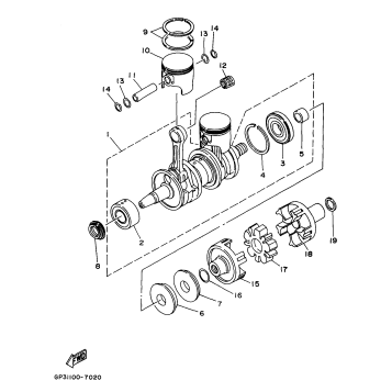 CRANKSHAFT PISTON