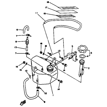OIL TANK (FOR OIL INJECTION)