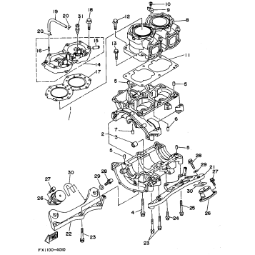 CYLINDER - CRANKCASE