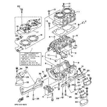 CYLINDER - CRANKCASE