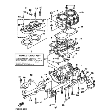 CYLINDER CRANKCASE