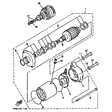 STARTING MOTOR