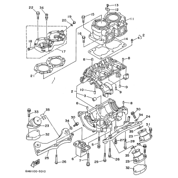 CYLINDER CRANKCASE