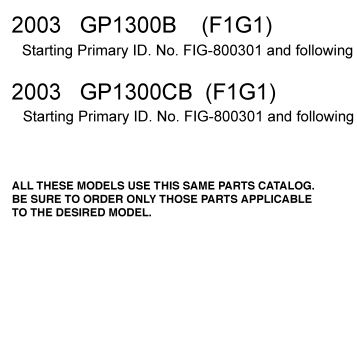 MODELS IN THIS CATALOG