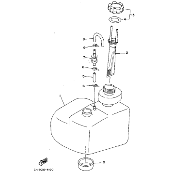 OIL TANK (FOR OIL INJECTION)