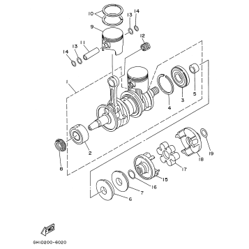 CRANKSHAFT PISTON