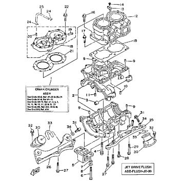 CYLINDER - CRANKCASE