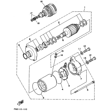 STARTING MOTOR
