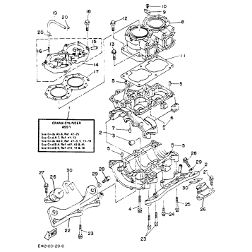 CYLINDER - CRANKCASE