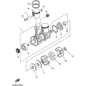 CRANKSHAFT - PISTON