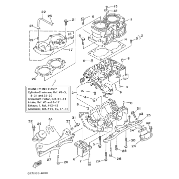 CYLINDER - CRANKCASE