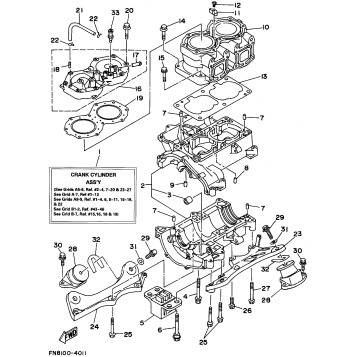 CYLINDER - CRANKCASE