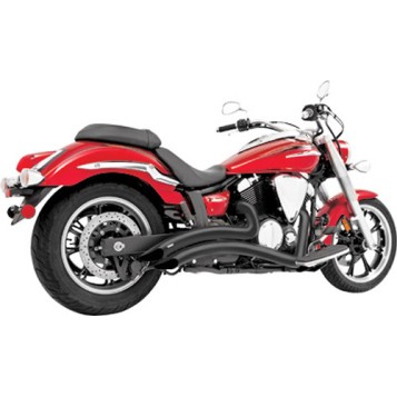Exhaust Radius Blk Honda Vtx1800C/F