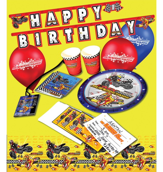 MX Birthday Party Cups