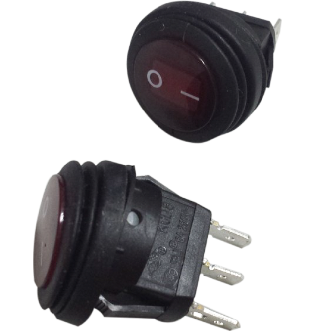 Round rocker Switch