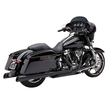 TRUE DUAL HEADPIPES BLACK FLH/FLT 17-22