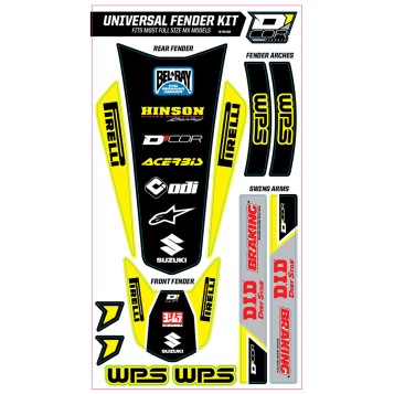 Universal Rear Fender Trim Kit