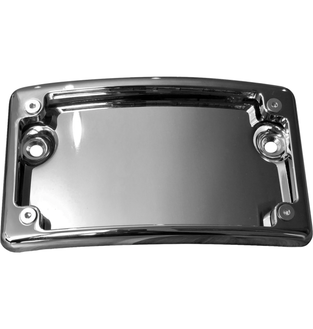 Curved LED License Plate