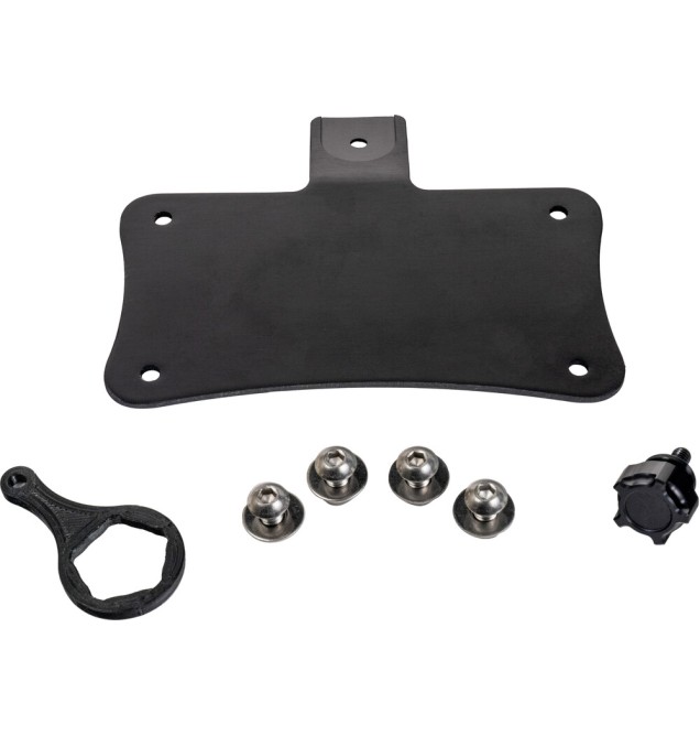 Laydown License Plate Mount