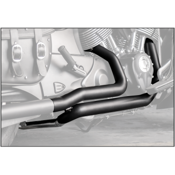 True Dual Exhaust Header