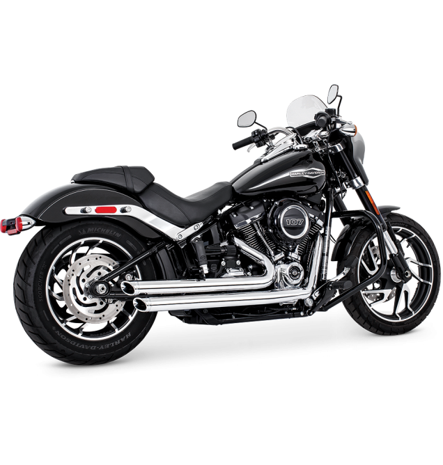 Softail Independence Slash Cut System Exhaust