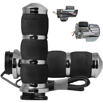 Air cushion twist grip
