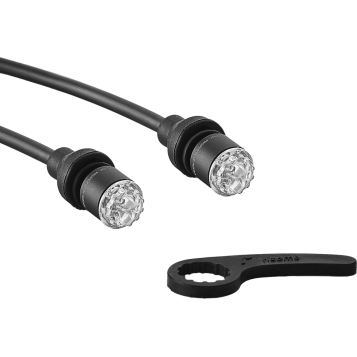 TURN SIGNAL LIGHT UNIT PAIR MATTE BLACK