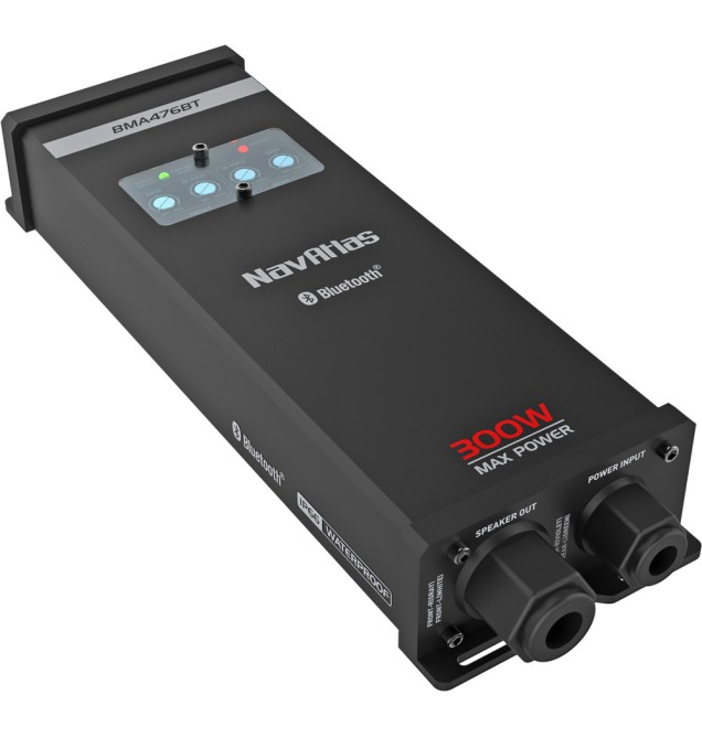 4 Channel Amplifier w/BlueTooth