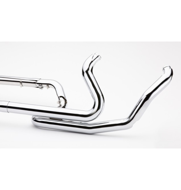 POWERPORT DUAL HEADPIPES BLACK FLH/FLT 09-22