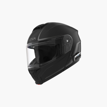 OUTRUSH 2 FLIP UP HELMET W/MESH MATTE BLACK 2X