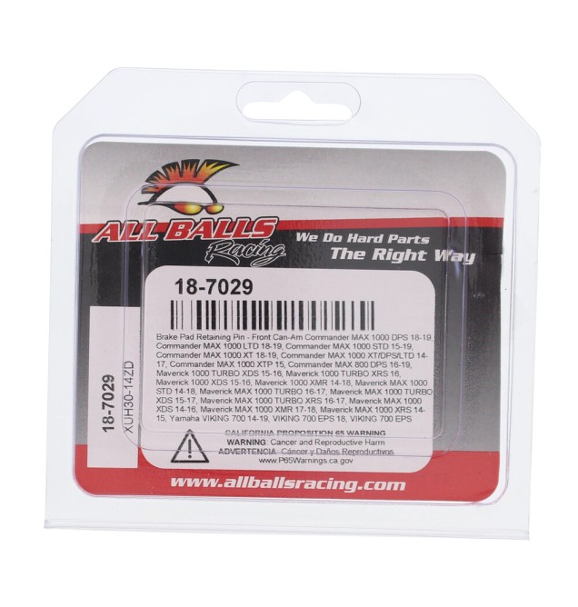 Brake Pad Pin Kit