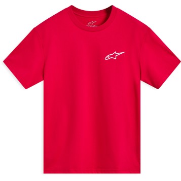 COMBO BACK SS CSF TEE RED/WHITE 2X