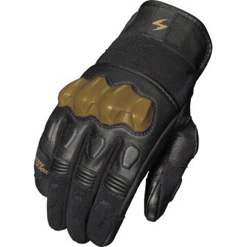 HYBRID AIR GLOVES BLACK/GOLD 3X
