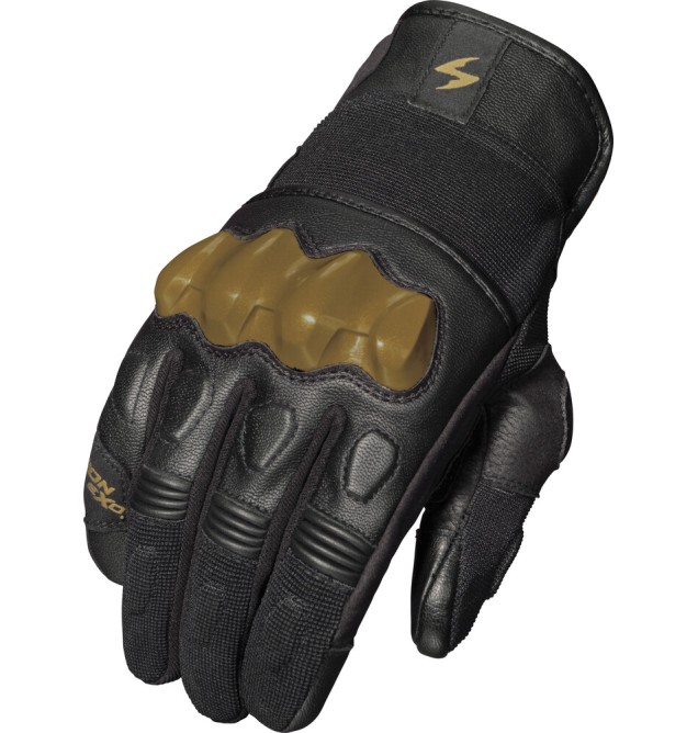 HYBRID AIR GLOVES BLACK/GOLD 3X