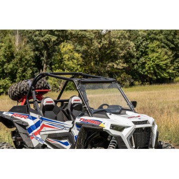 POLY FRONT WINDSHIELD FULL FIXED POL