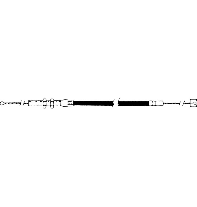 Universal Throttle Cable for Mikuni Round Slide Carbs