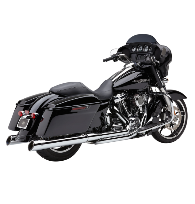 TRUE DUAL HEADPIPES CHROME FLH/FLT 17-22