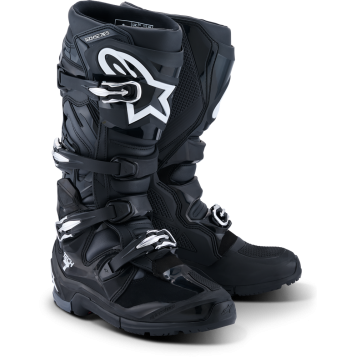 TECH 7 ENDURO BLACK/ANTHRACITE/WHITE 10