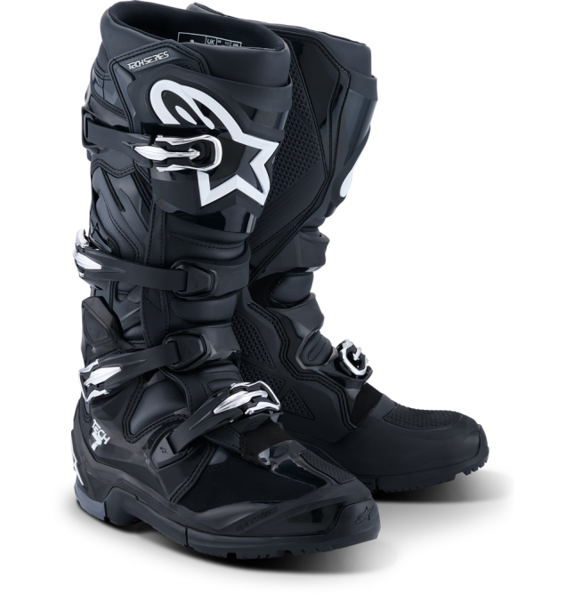 TECH 7 ENDURO BLACK/ANTHRACITE/WHITE 8