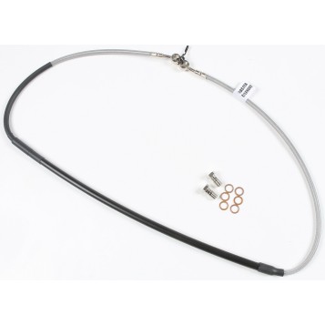 STEEL BRAKE LINE FRONT KAW