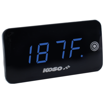 Super Slim Touch Screen Volt & Temp Gauge