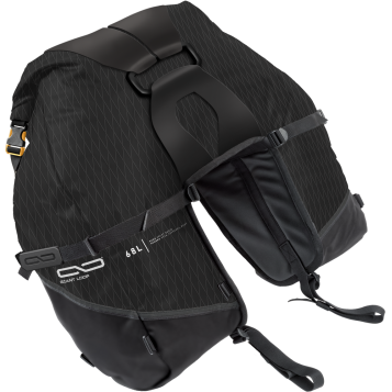 GREAT BASIN SADDLEBAG 68L BLACK