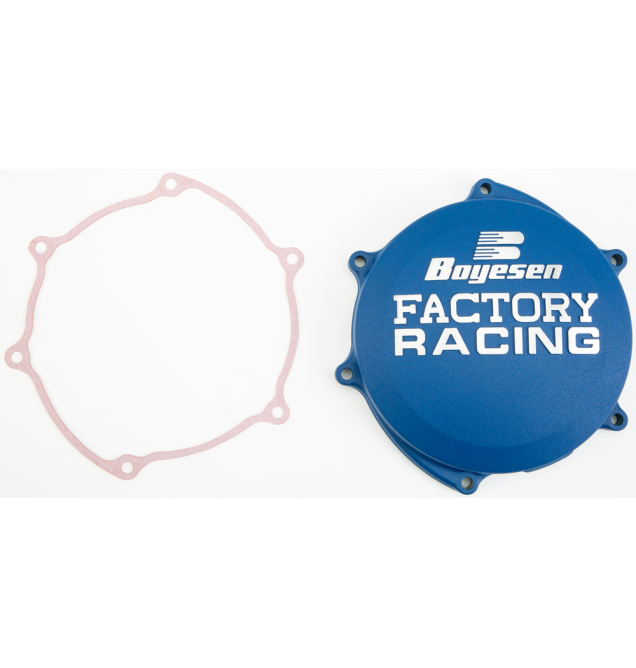FACTORY RACING CLUTCH COVER YAMAHA BLUE