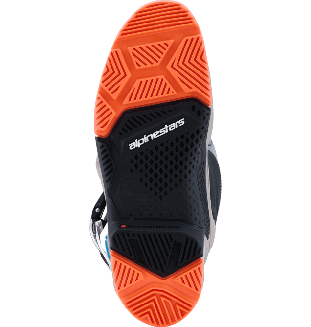 TECH 7 ENDURO BLK/WARM GRY/ORANGE FLUO 13