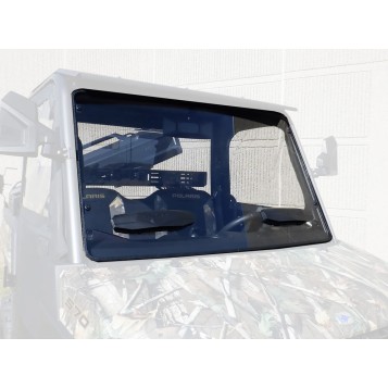 POLY FRONT WINDSHIELD FULL FIXED VENTED POL