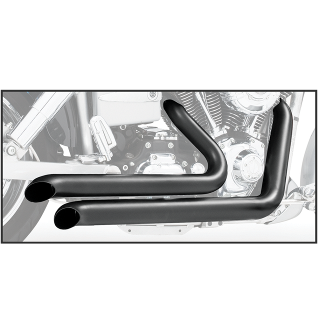Dyna Declaration Turn-Out Exhaust