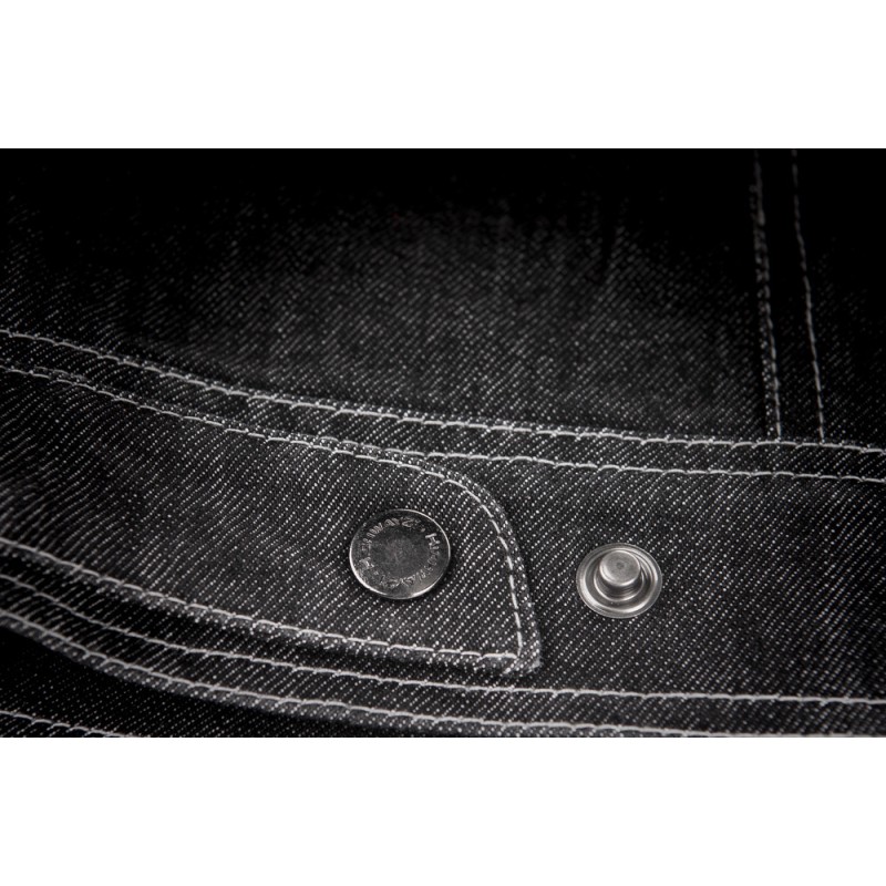 Iron Sights Traditional Collar Denim Vest Iron Sights Traditional Collar Denim Vest