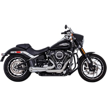 Softail 2 into 1 Combat Shorty Exhaust